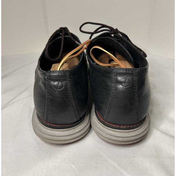 Men's Black Original Grand Energyweave Perforated Plain Toe Oxfords Size 11.5‎ - Picture 4 of 9